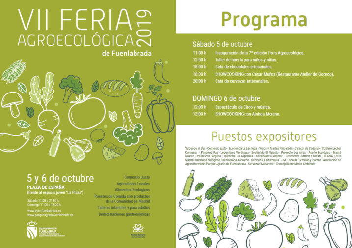 7ª edición de la Feria Agroecológica de Fuenlabrada