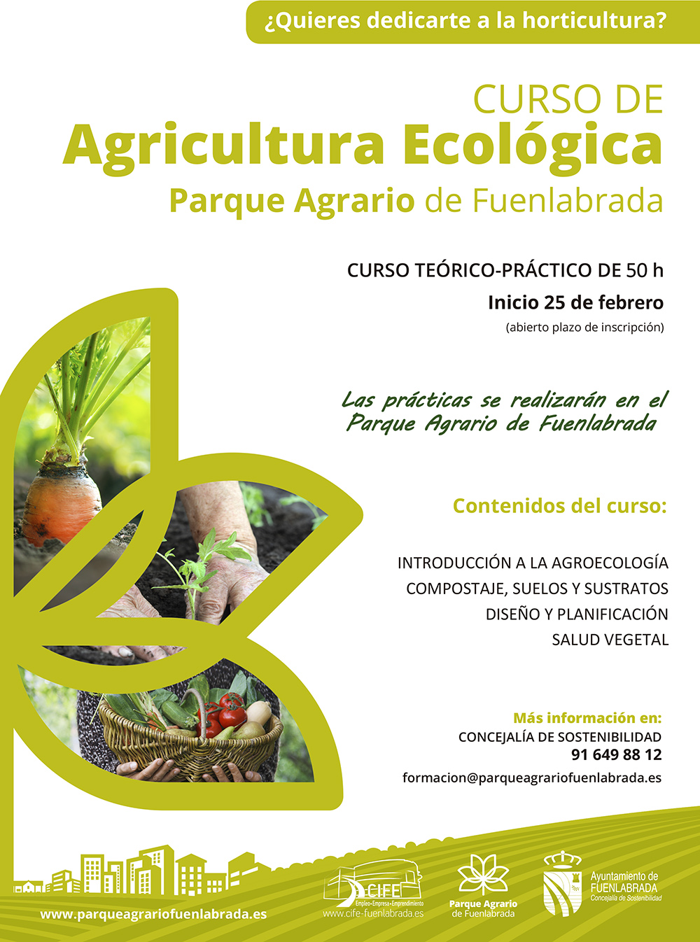Curso Agricultura ecológica Fuenlabrada